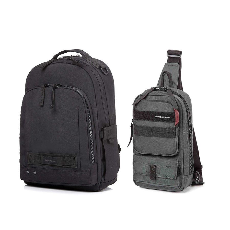  Set B9.2: Balo laptop 15in Enderby size M + Túi slingbag Lochhill 