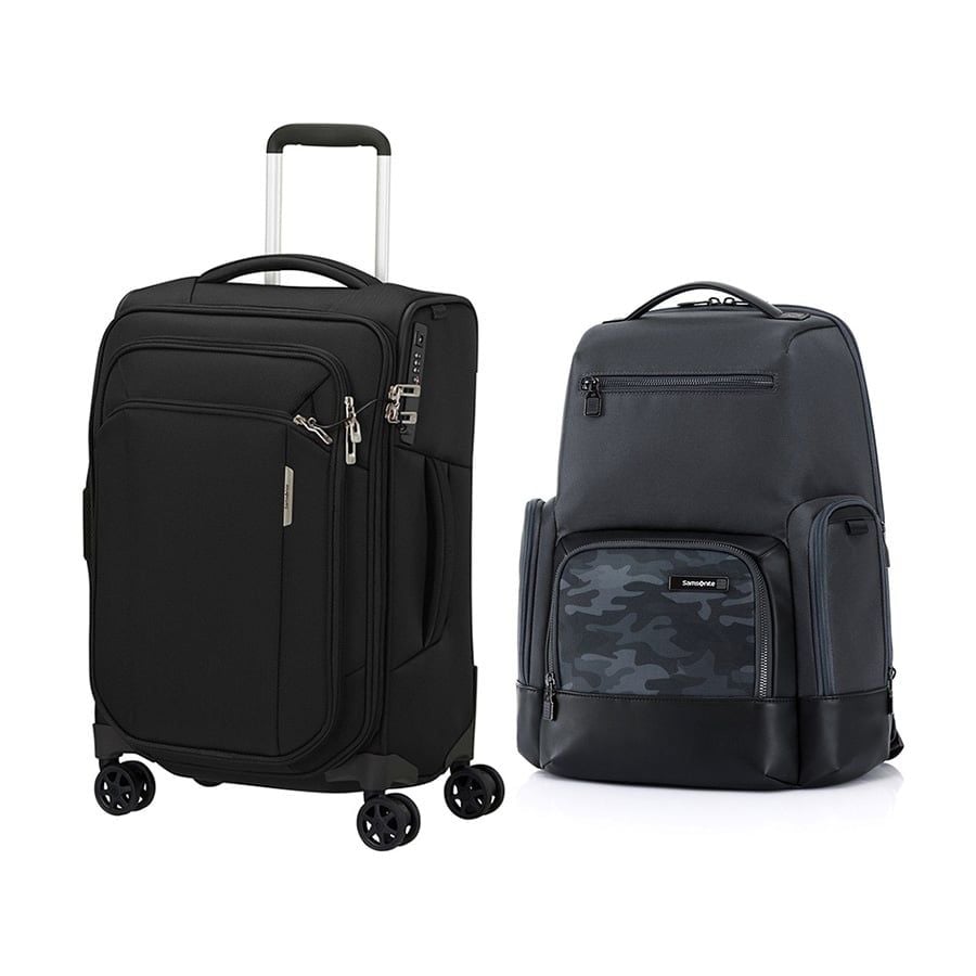 Set B2: Vali kéo Respark 55/20 + Balo Sefton S W/ EXP TCP