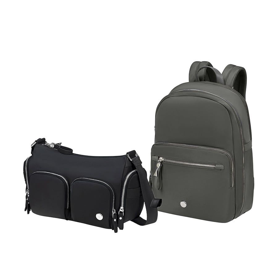  Set B7: Túi đeo vai + Balo laptop 14.1in Karissa Evo 