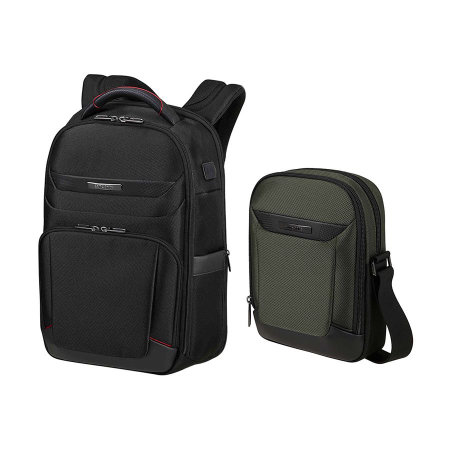  Set B1: Balo laptop 15.6in + Túi đeo chéo 9.7in PRO-DLX 6 