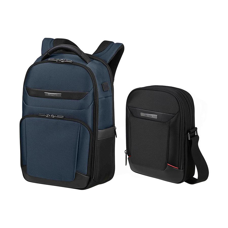  Set B1: Balo laptop 15.6in + Túi đeo chéo 9.7in PRO-DLX 6 