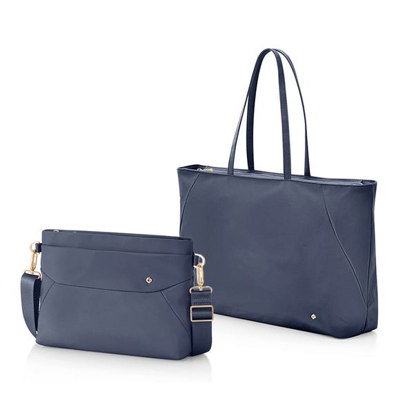  Set B5.2: Túi đeo vai + Túi tote laptop 14.1in Valerie W.Zipper 