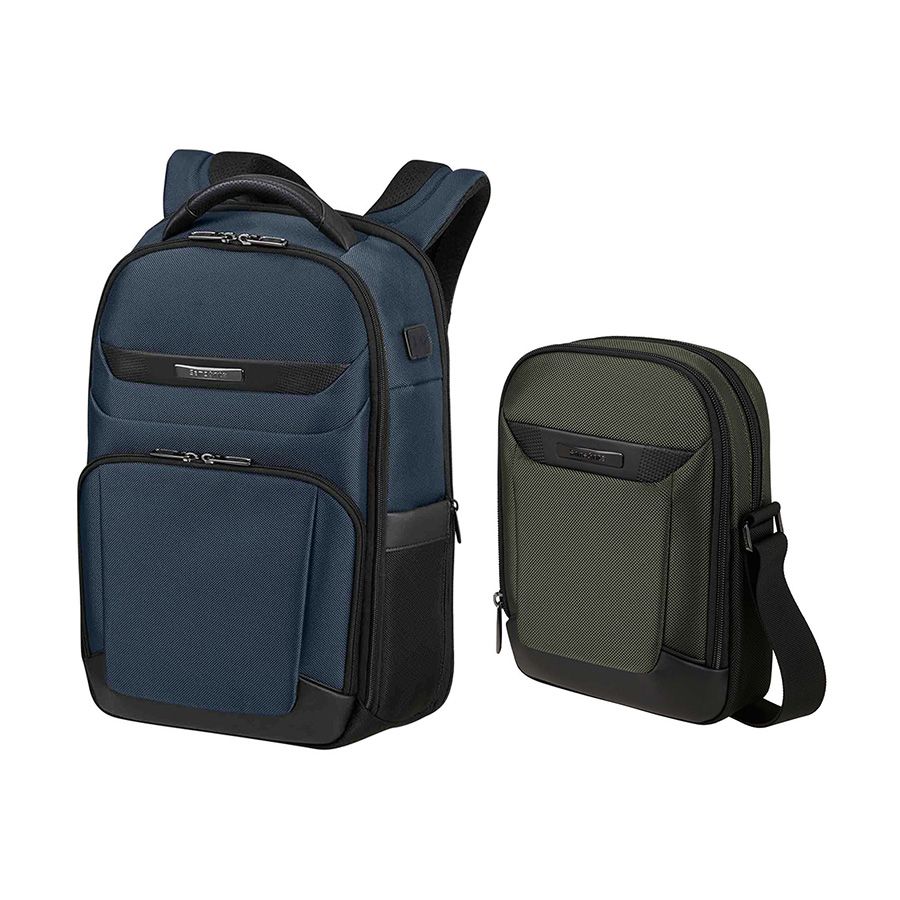  Set B1: Balo laptop 15.6in + Túi đeo chéo 9.7in PRO-DLX 6 