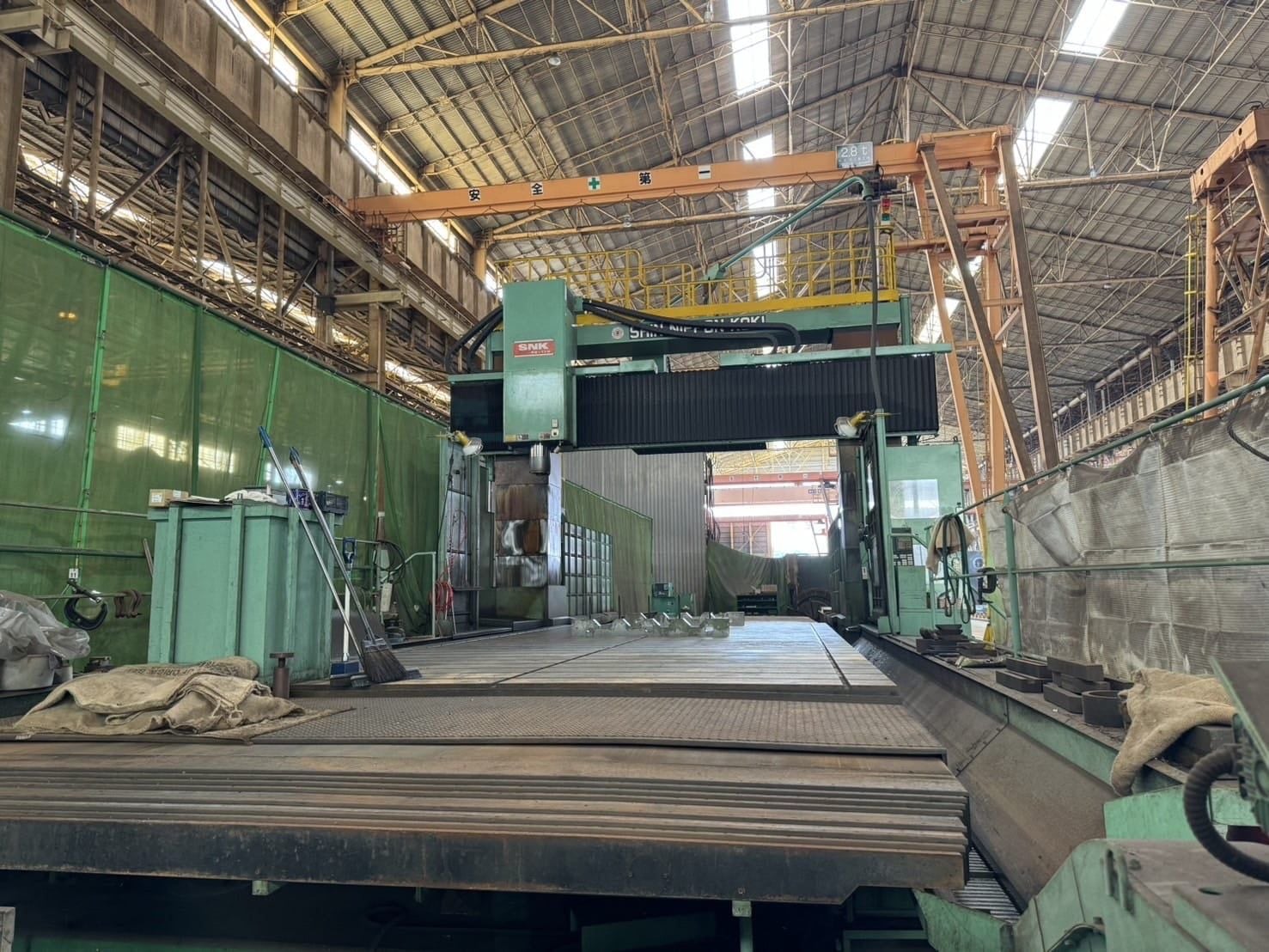 Máy phay giường MVR30x6m, 2008