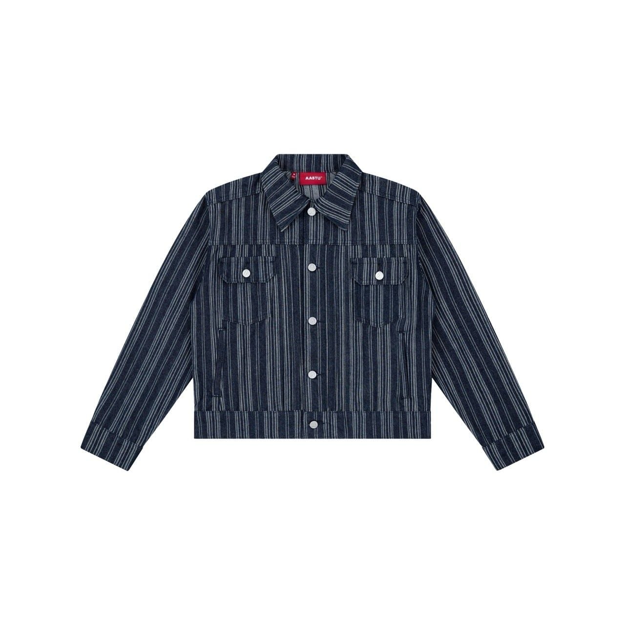  AA DENIM JACKET // BLUE STRIPED 