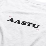  AA STRAWBERRY SLUB TEE // WHITE 