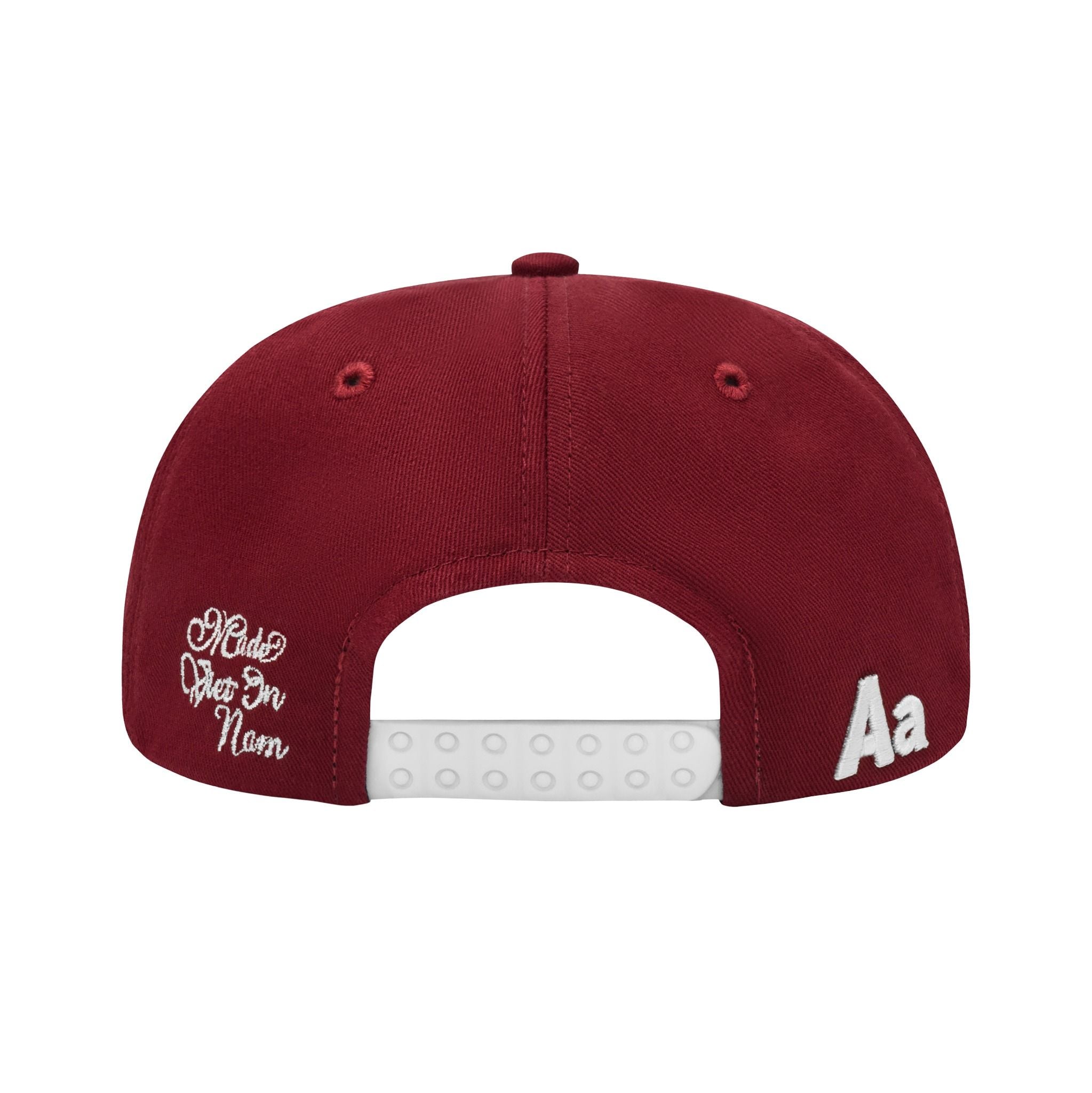  AA CLASSIC GOLFER CAP // RED RUM - PEARL CHAIN 