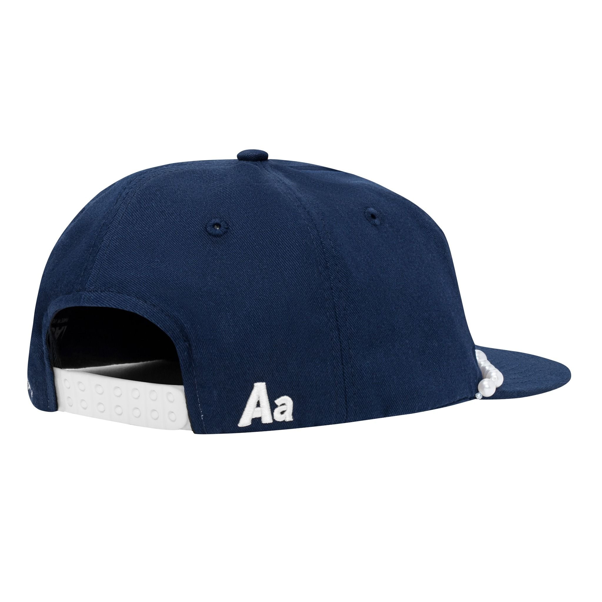  AA CLASSIC GOLFER CAP // NAVY - PEARL CHAIN 