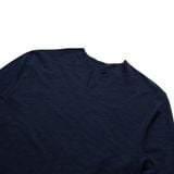  AASTU.CO SLUB LONG SLEEVE // NAVY 