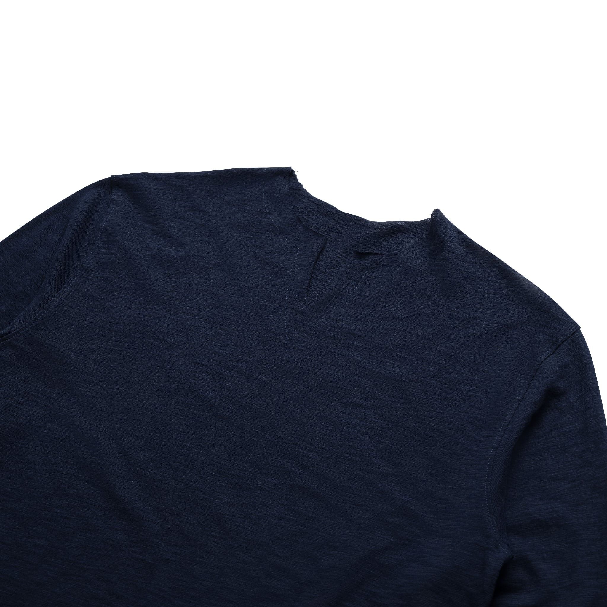  AASTU.CO SLUB LONG SLEEVE // NAVY 