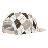  AASTU ARGYLE GOLFER CAP // BROWN 