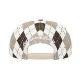  AASTU ARGYLE GOLFER CAP // BROWN 