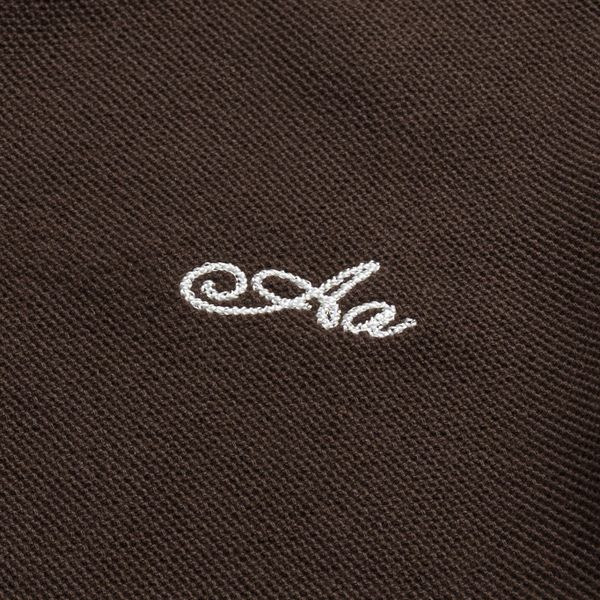  AASTU GARMENT POLO // BROWN 
