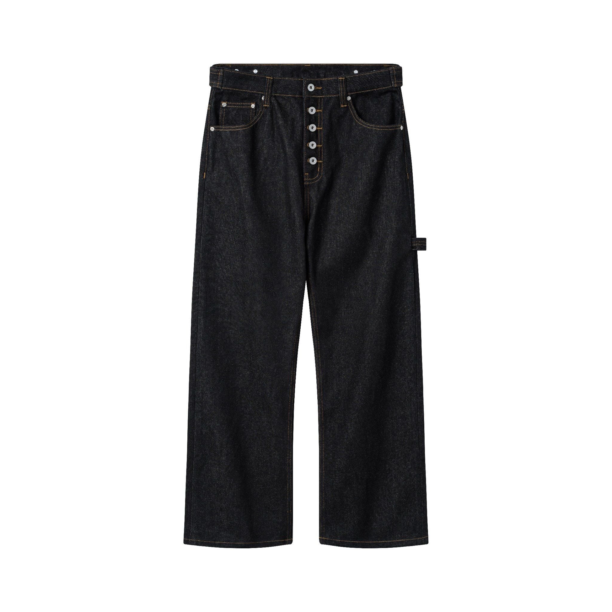  AA RAW DENIM PANTS V2 // BLACK 
