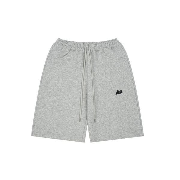  AA ICON FITTED SWEATSHORT // GREY 