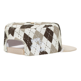  AASTU ARGYLE PILLBOX CAP // BROWN 