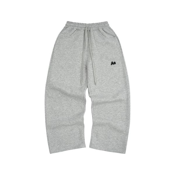  AA ICON FITTED SWEATPANTS // GREY 