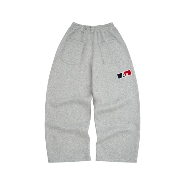  AA ABA FITTED SWEATPANTS // GREY 