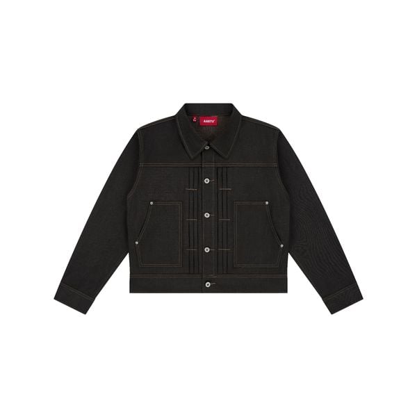 AA RIOT DENIM JACKET // BROWN 
