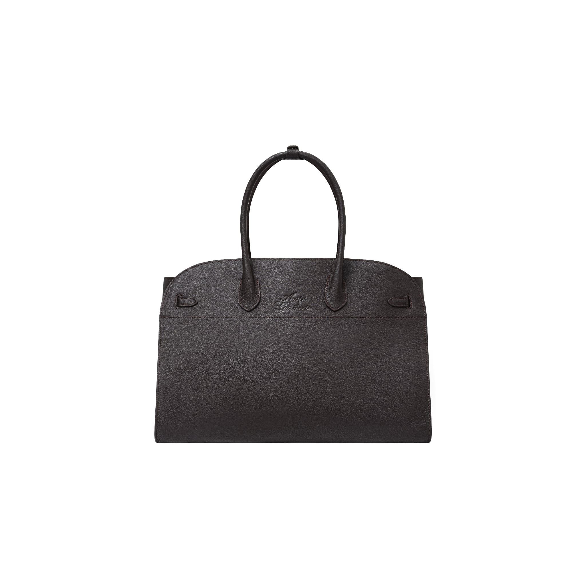  AASTU CARRYALL BAG // BROWN MILL / GOLD 