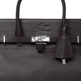  AASTU CARRYALL BAG // BROWN MILL / SILVER 