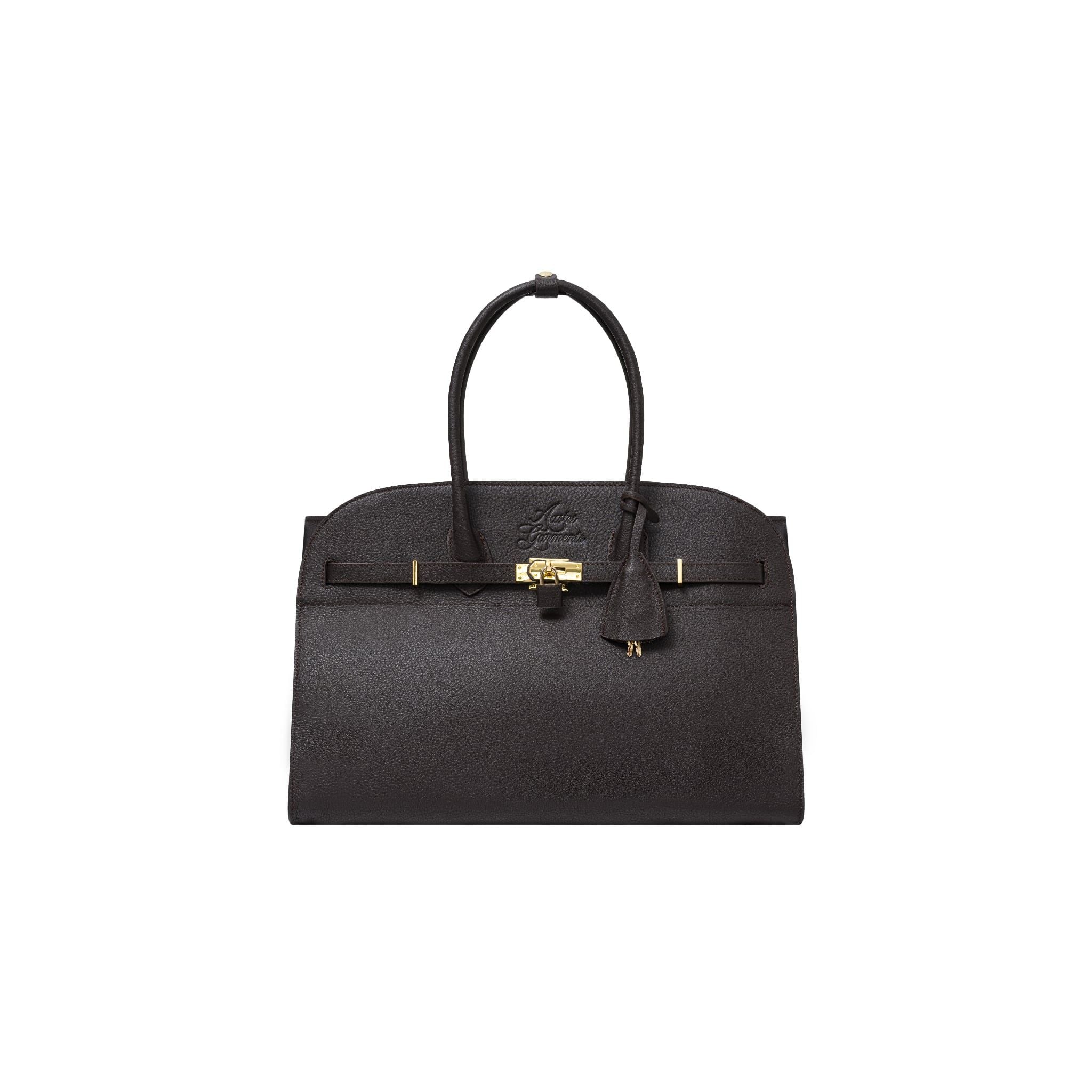  AASTU CARRYALL BAG // BROWN MILL / GOLD 