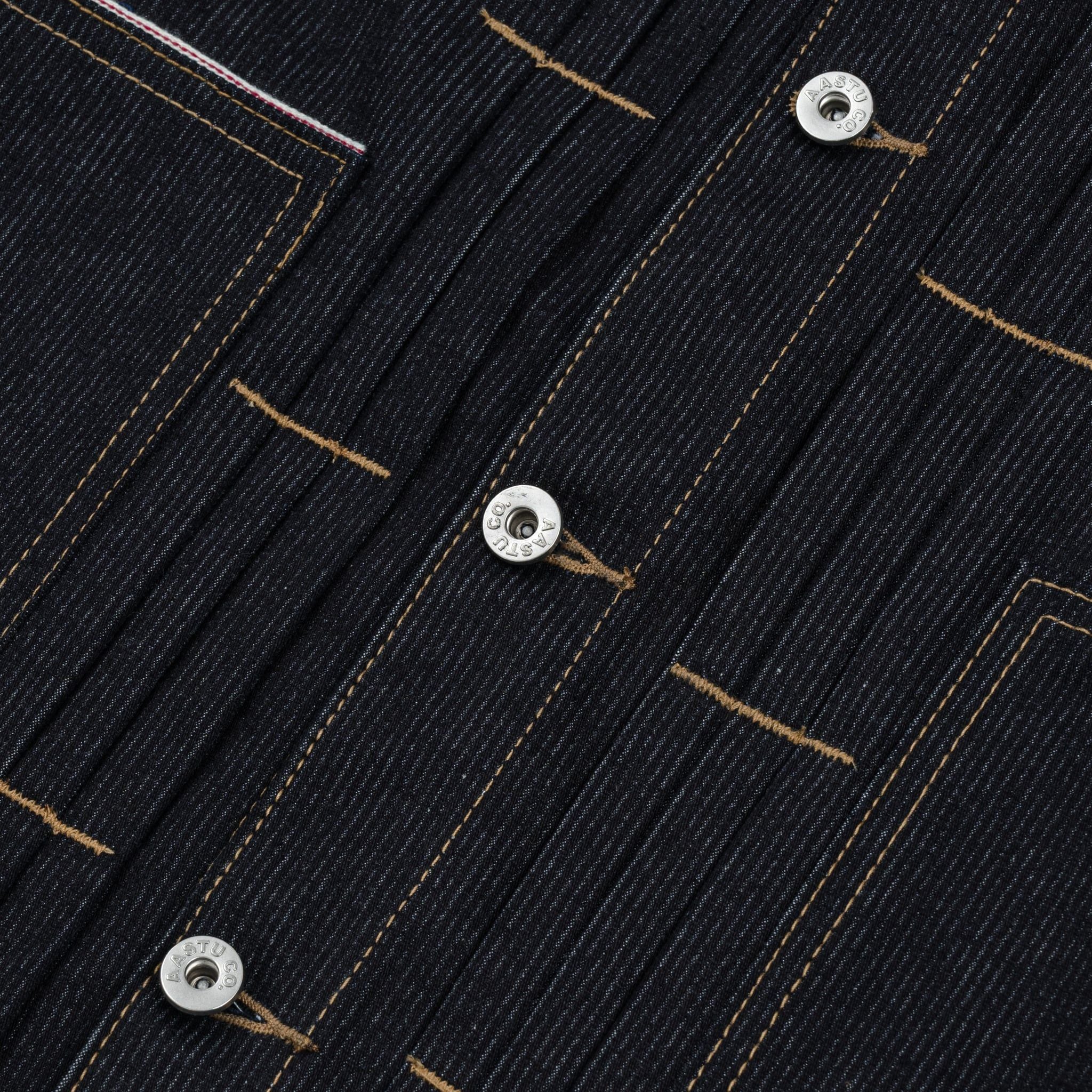  AA RIB DENIM JACKET // BLACK 