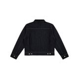  AA RIB DENIM JACKET // BLACK 