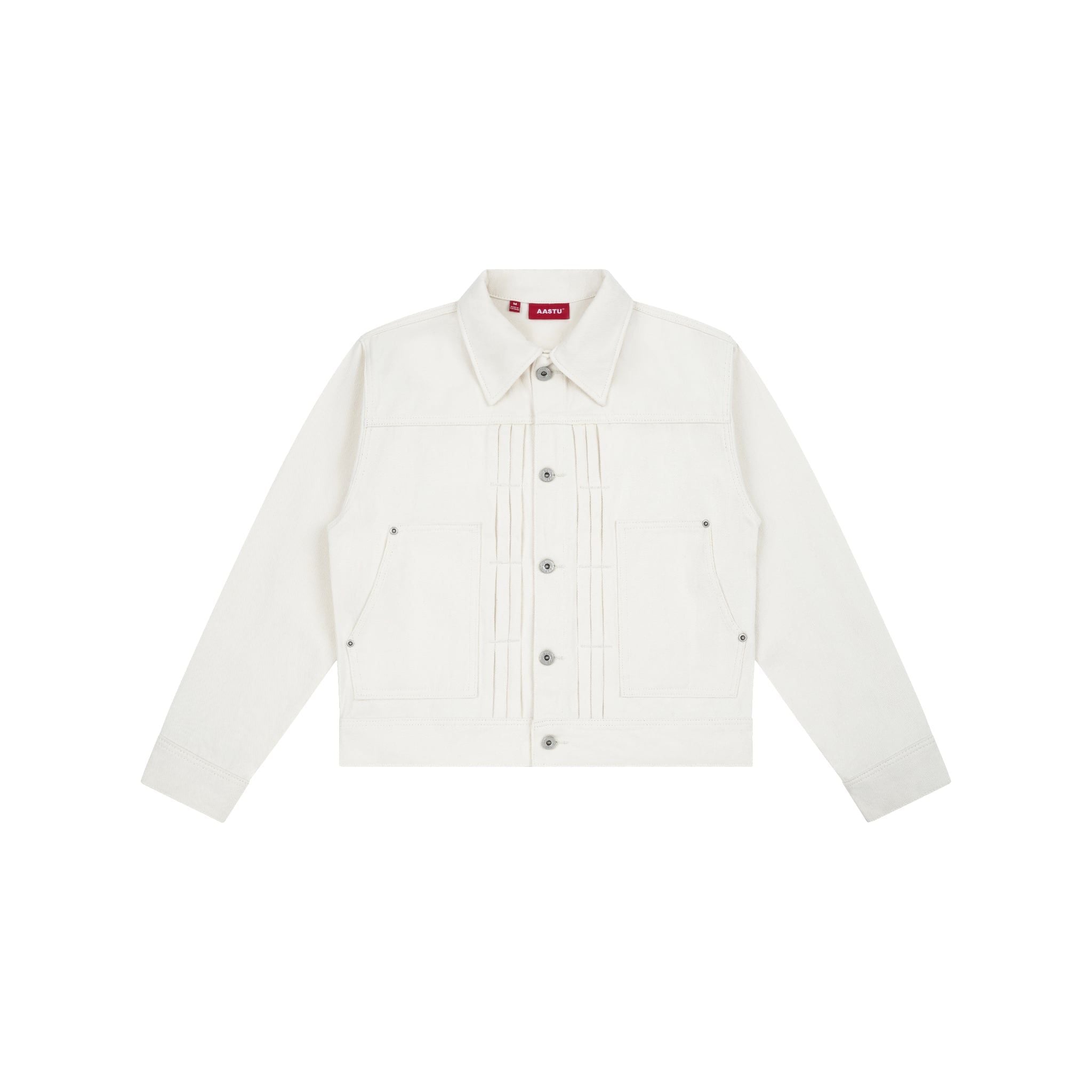  AA RIOT DENIM JACKET // WHITE 
