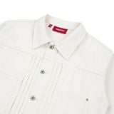  AA RIOT DENIM JACKET // WHITE 