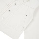  AA RIOT DENIM JACKET // WHITE 