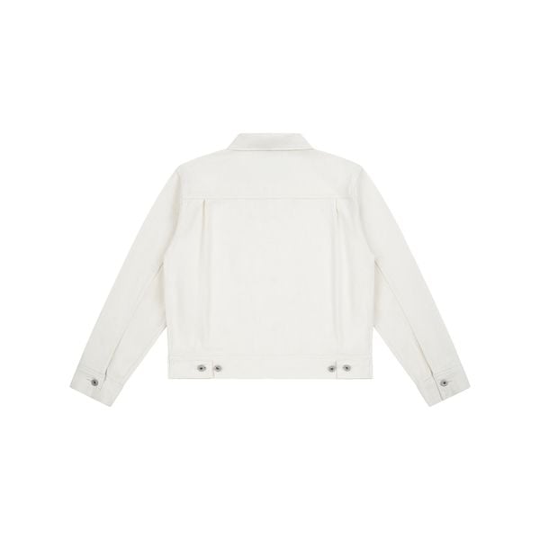  AA RIOT DENIM JACKET // WHITE 