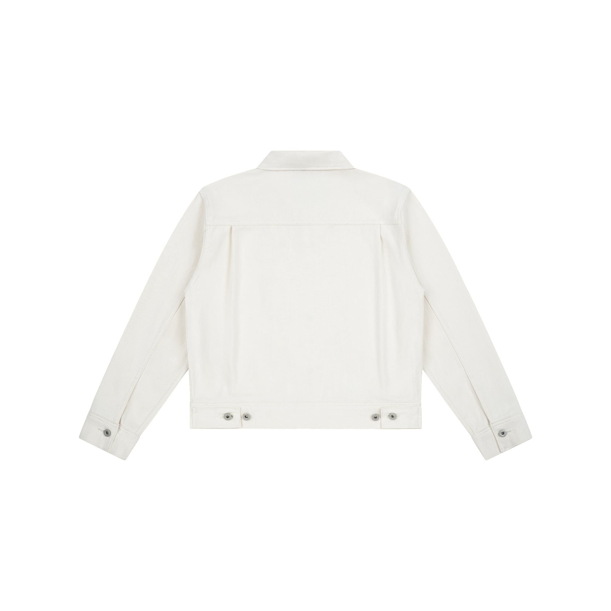  AA RIOT DENIM JACKET // WHITE 