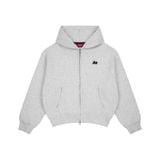  AASTU LOGO HOODIE VJPPRO ZIP // GREY 