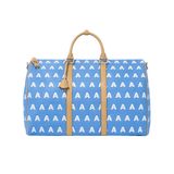  AA EMBROIDERED LOGO BOSTON BAG // LIGHT BLUE 