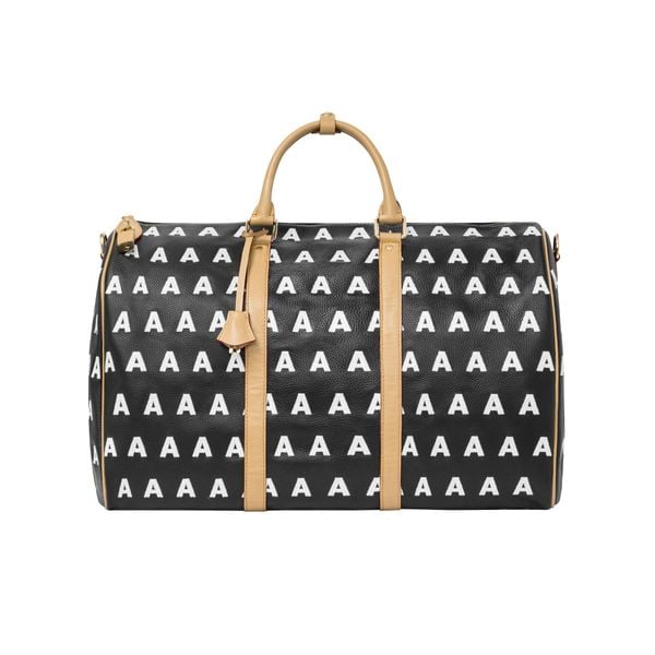  AA EMBROIDERED LOGO BOSTON BAG // LARGE 