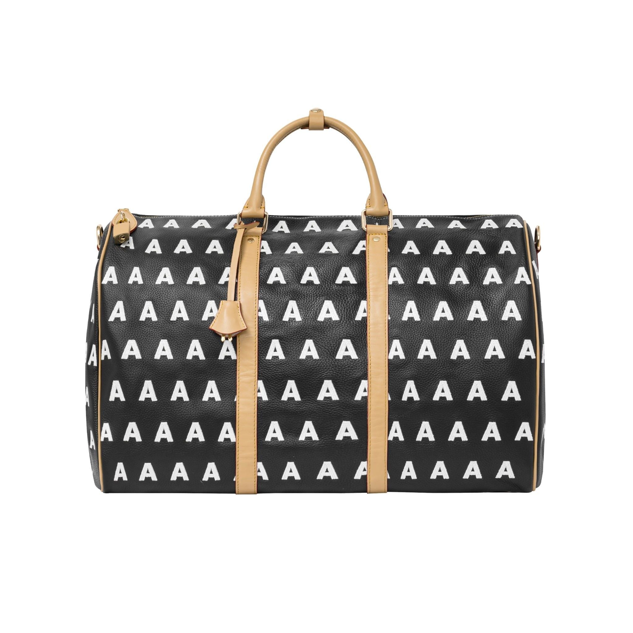  AA EMBROIDERED LOGO BOSTON BAG // LARGE 
