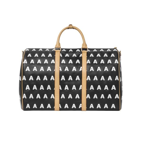  AA EMBROIDERED LOGO BOSTON BAG // LARGE 