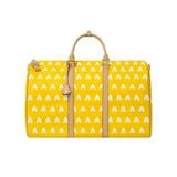  AA EMBROIDERED LOGO BOSTON BAG // YELLOW 
