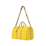  AA EMBROIDERED LOGO BOSTON BAG // YELLOW 
