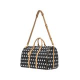  AA EMBROIDERED LOGO BOSTON BAG // BLACK 