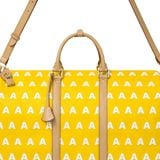  AA EMBROIDERED LOGO BOSTON BAG // LARGE 