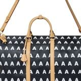  AA EMBROIDERED LOGO BOSTON BAG // LARGE 