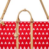  AA EMBROIDERED LOGO BOSTON BAG // LARGE 