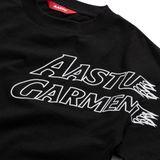  AA FIRE GARMENT LOGO TEE V2 // BLACK 