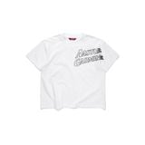  AA FIRE GARMENT LOGO TEE V2 // WHITE 