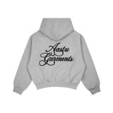  AASTU GARMENT HOODIE ZIP // GREY 
