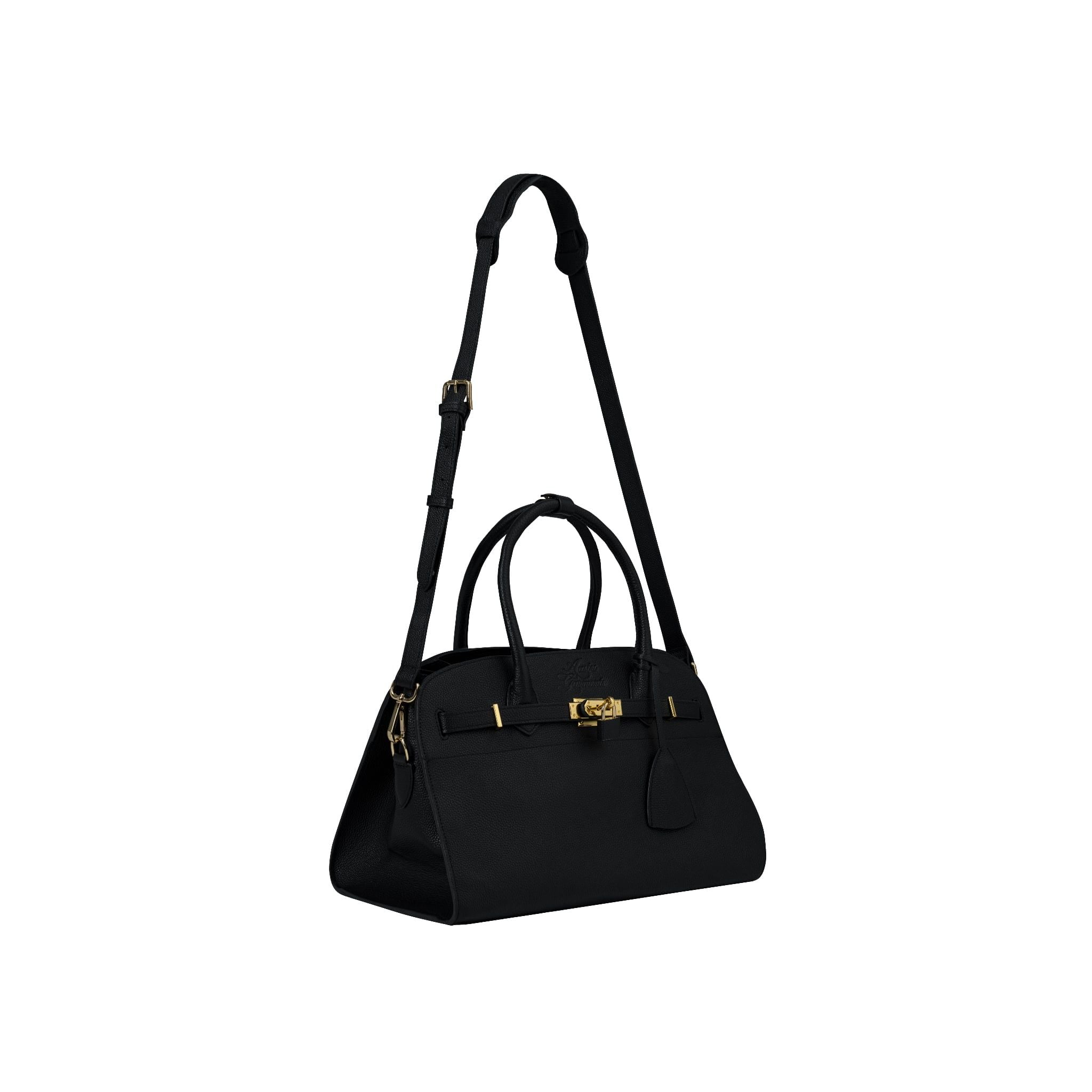  AASTU CARRYALL BAG //  BLACK MILL / GOLD 