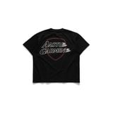  AA WASHED FIRE GARMENT LOGO TEE V2 // BLACK 