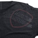  AA WASHED FIRE GARMENT LOGO TEE V2 // WHITE-THREAD 